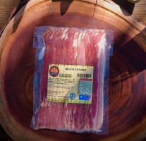 Prato - Bacon de barriga fatiado (Aprox. 250g/pct)